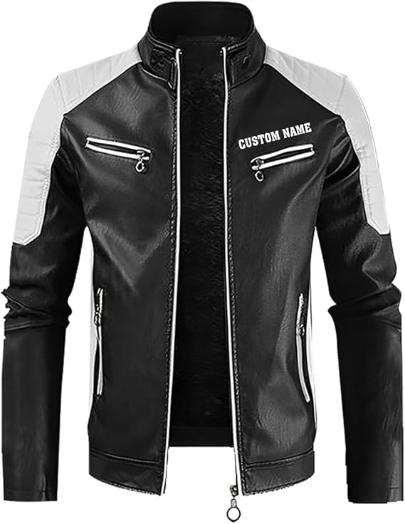 Custom Leather Biker Jacket
