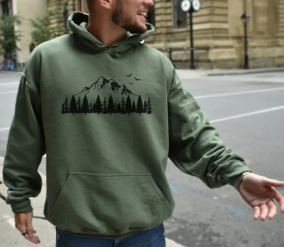 Heavy Blend Men Hoodie Winter Fashion