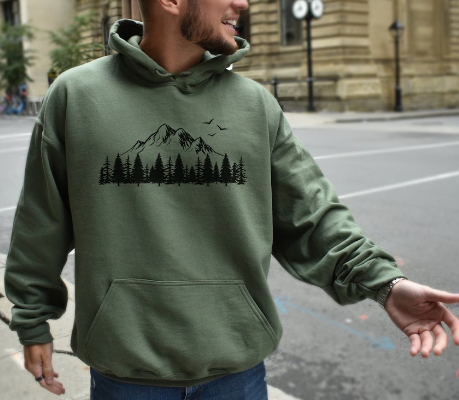 Heavy Blend Men Hoodie Winter Fashion