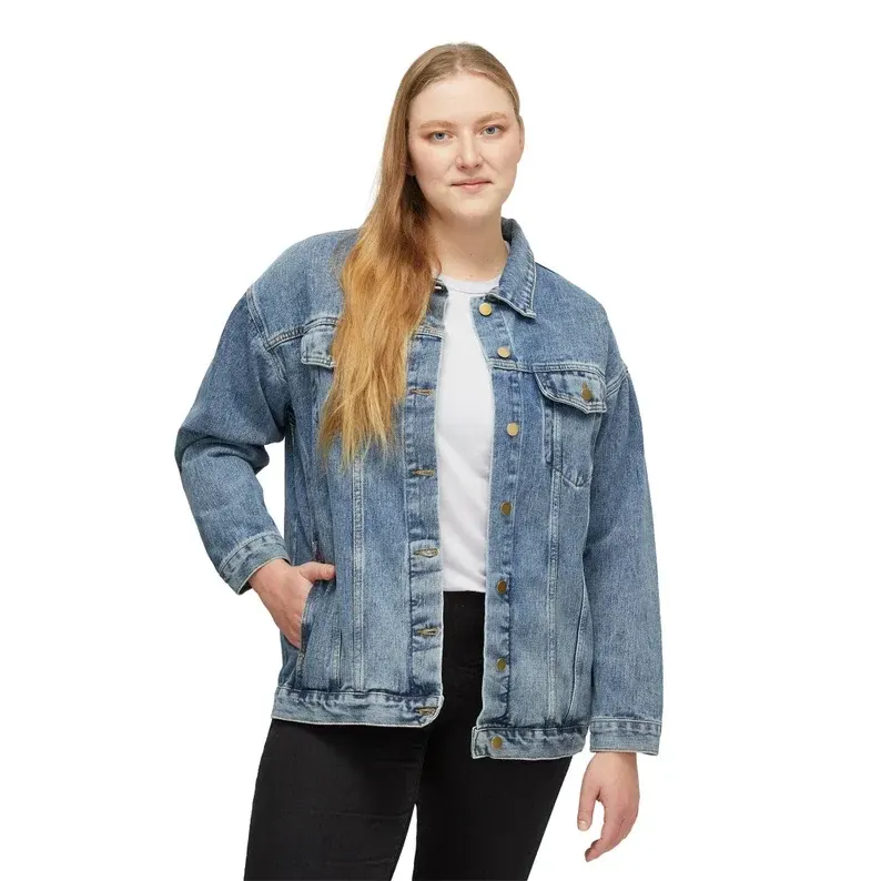 Printed Women Denim Jacket