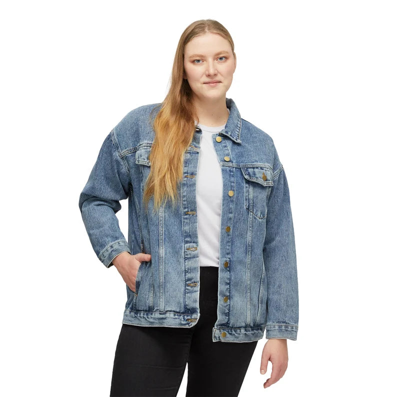 Printed Women Denim Jacket