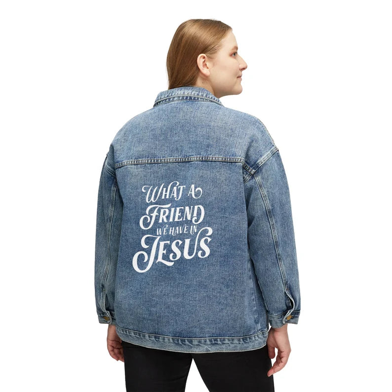 Printed Women Denim Jacket