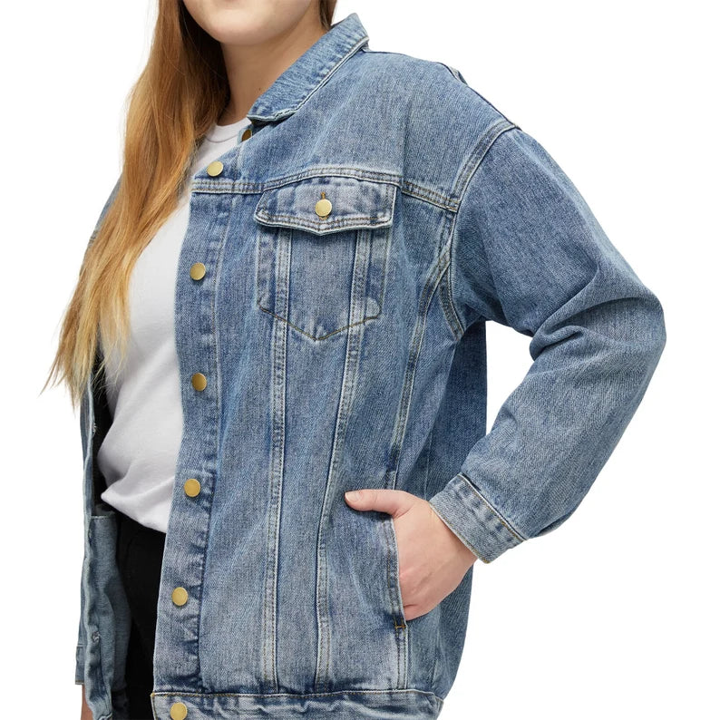 Printed Women Denim Jacket
