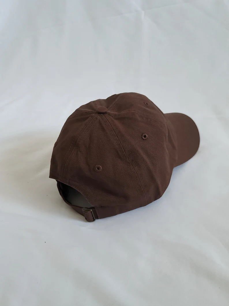 Pine Tree Embroidered Hat - Vintage Cotton Baseball Cap & Nature Outdoor Dad Hat