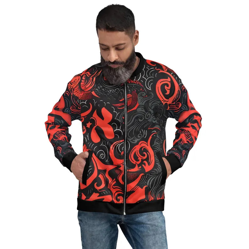 Lightweight Zipper Bomber Jacket