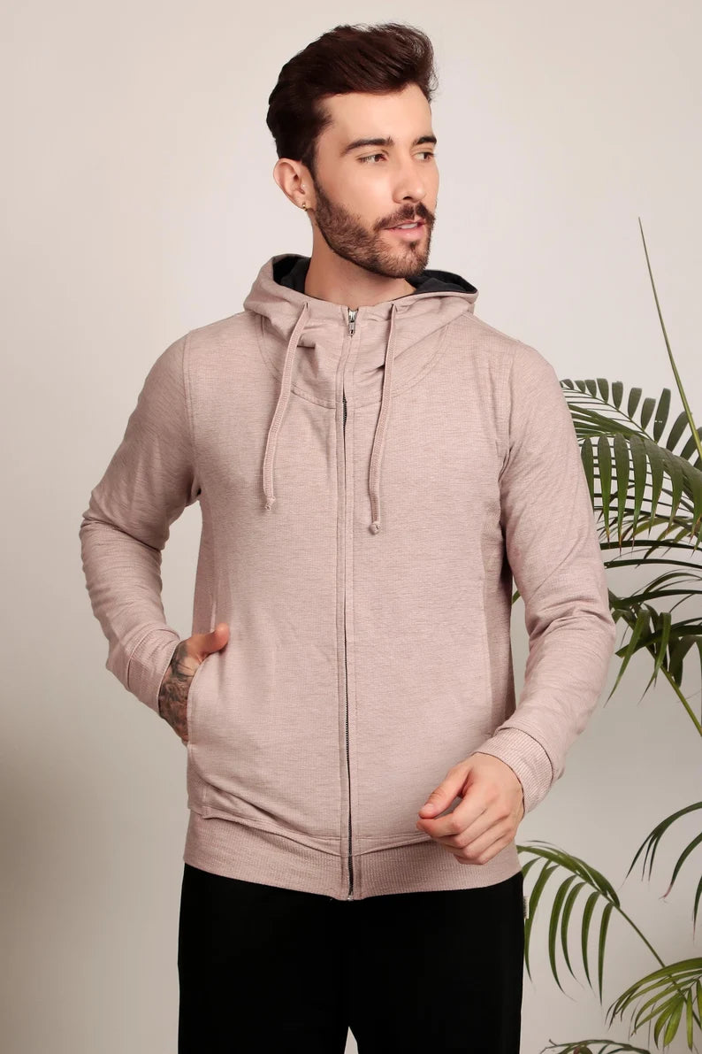 Men's Organic Cotton Full Zip Jacket