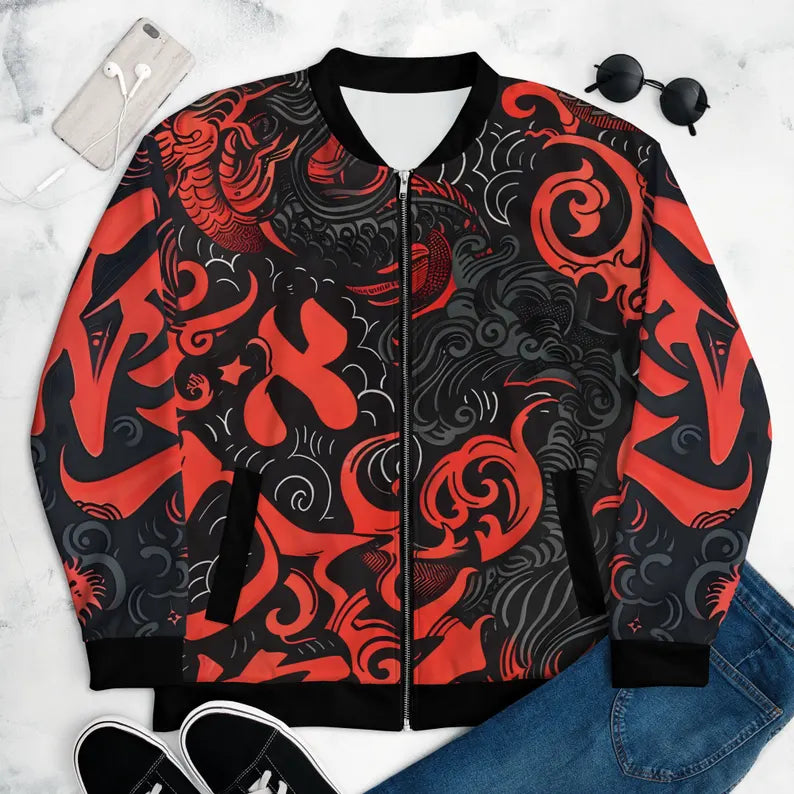 Lightweight Zipper Bomber Jacket