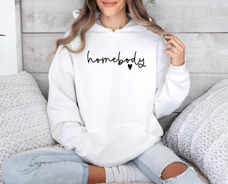 Homebody Hoodie: Slouchy Cozy Crewneck