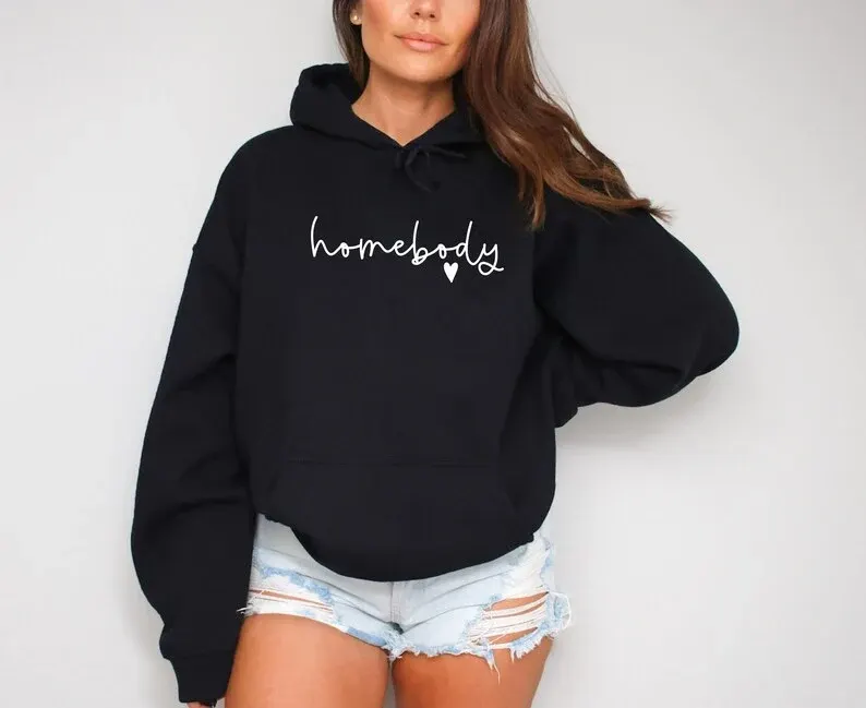 Homebody Hoodie: Slouchy Cozy Crewneck