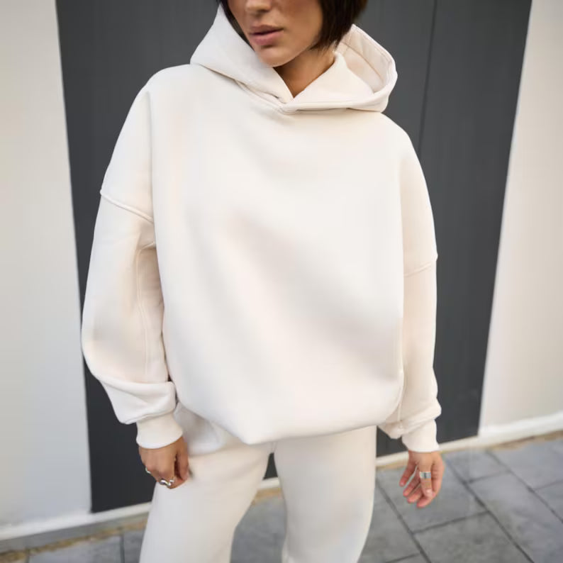 Hoodie Trendy Oversized Insulated Winter Top