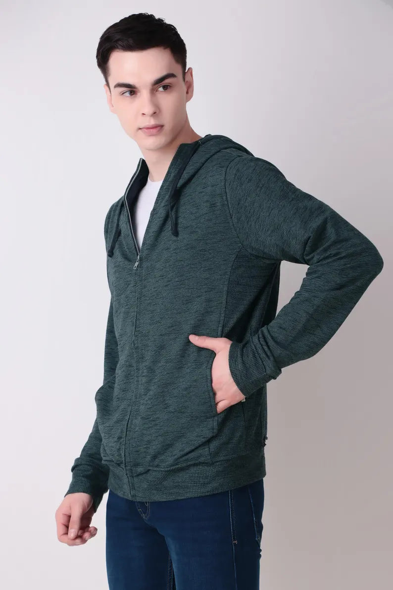 Men's Organic Cotton Full Zip Jacket