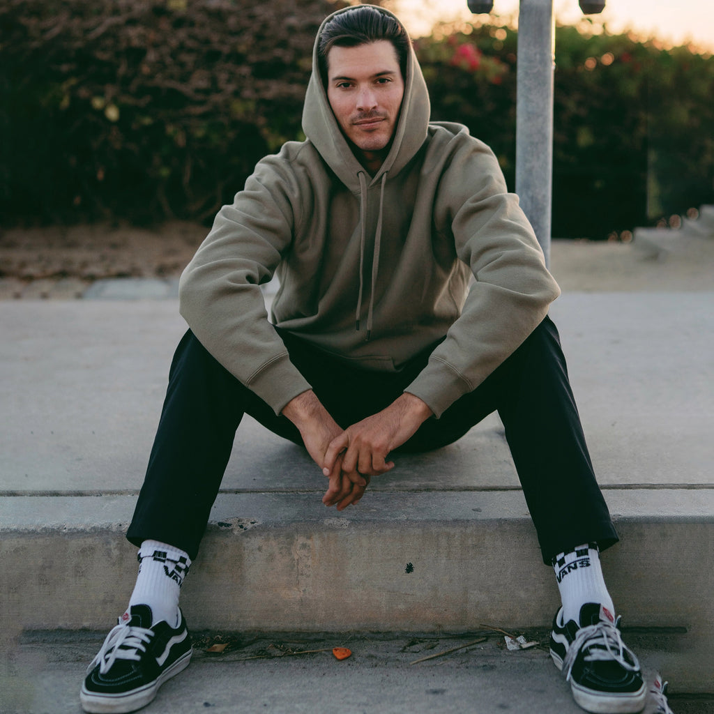 Premium Heavyweight Cross Grain Hoodie