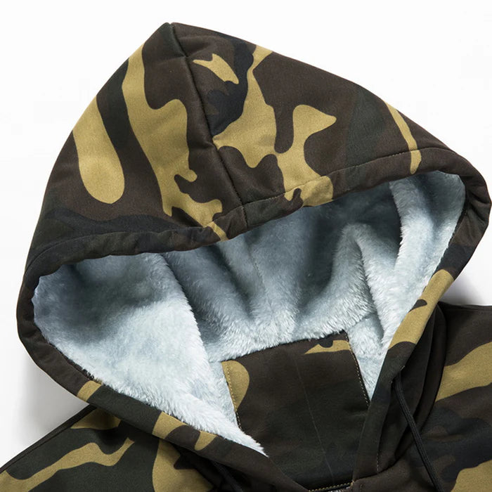 Fleece Pullover Zipped Up Jacket